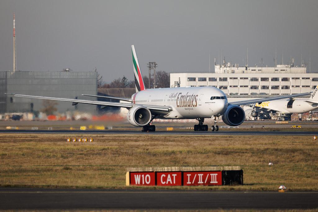 Frankfurt Airport: Emirates (EK / UAE) | Boeing 777-31H(ER) B77W | A6-ENN | MSN 41360