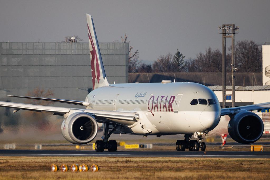 Frankfurt Airport: Qatar Airways (QR / QTR) | Boeing 787-9 Dreamliner B789 | A7-BHJ | MSN 64212