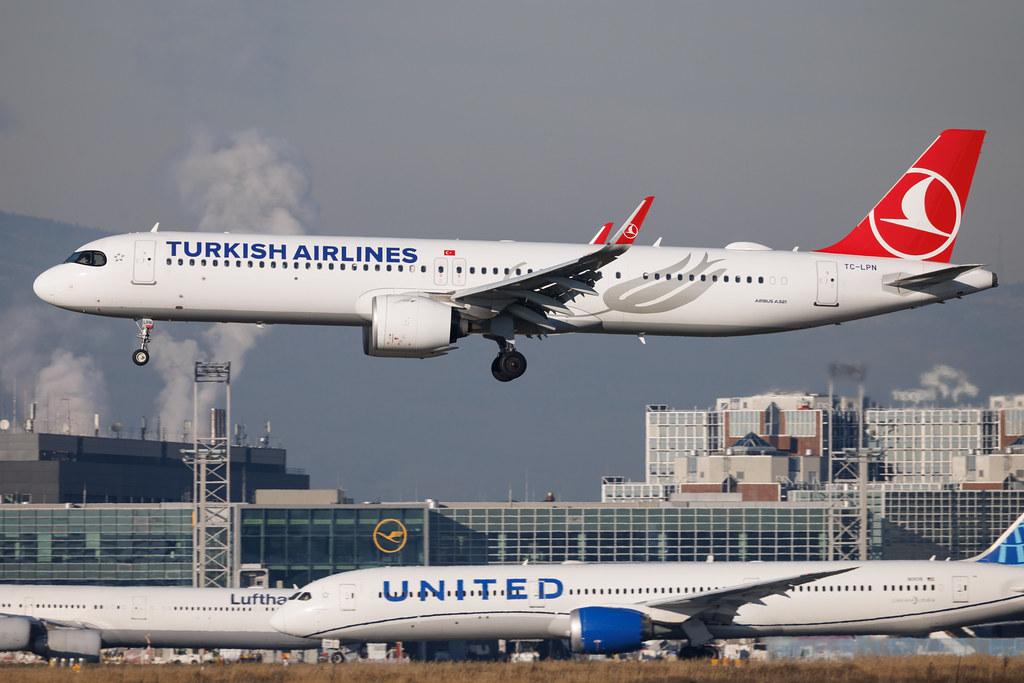 Frankfurt Airport: Turkish Airlines (TK / THY) | Airbus A321-271NX A21N | TC-LPN | MSN 12115
