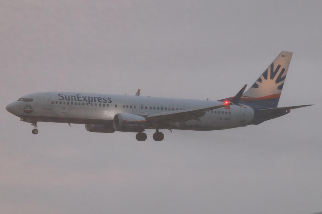 Hamburg Airport: SunExpress (XQ / SXS) | Boeing 737 MAX 8 B38M | TC-SMU | MSN 61806
