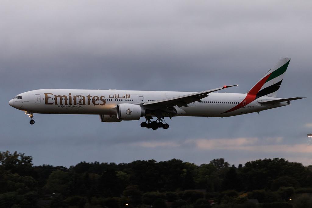 Hamburg Airport: Emirates (EK / UAE) | Boeing 777-31H(ER) B77W | A6-EGS | MSN 41078