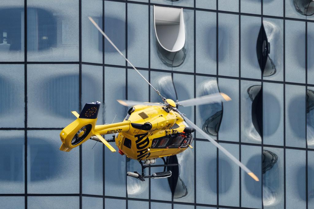 SOS - Joint Rescue Operation: ADAC Luftrettung (/ CHX) | Operator: Germany - Air Ambulance | Airbus Helicopters H145 EC45 | D-HYAF | MSN 20043