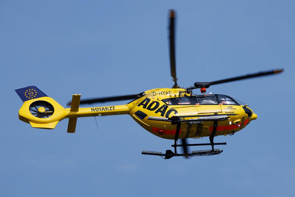 SOS - Joint Rescue Operation: ADAC Luftrettung (/ CHX) | Operator: Germany - Air Ambulance | Airbus Helicopters H145 EC45 | D-HYAF | MSN 20043