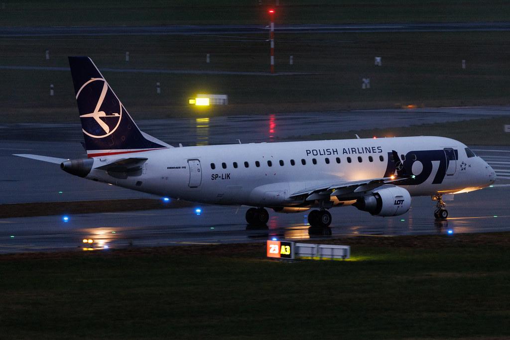 Hamburg Airport: LOT (LO / LOT) | Embraer E175LR E75S | SP-LIK | MSN 17000303