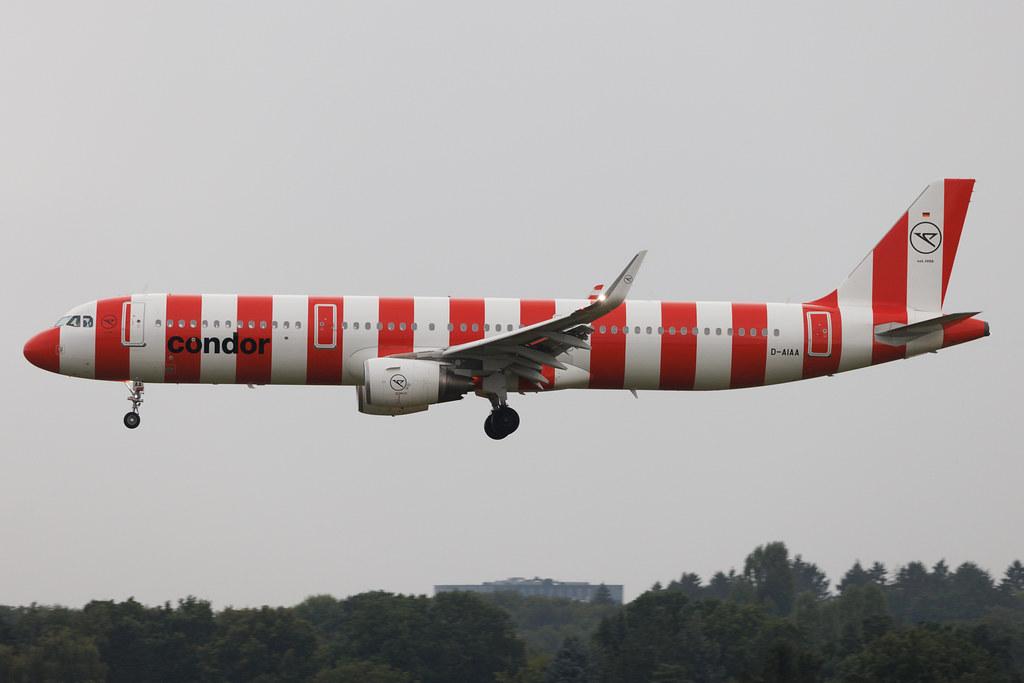 Hamburg Airport: Condor (DE / CFG) | Livery: Red Passion Livery | Airbus A321-211 A321 | D-AIAA | MSN 06767
