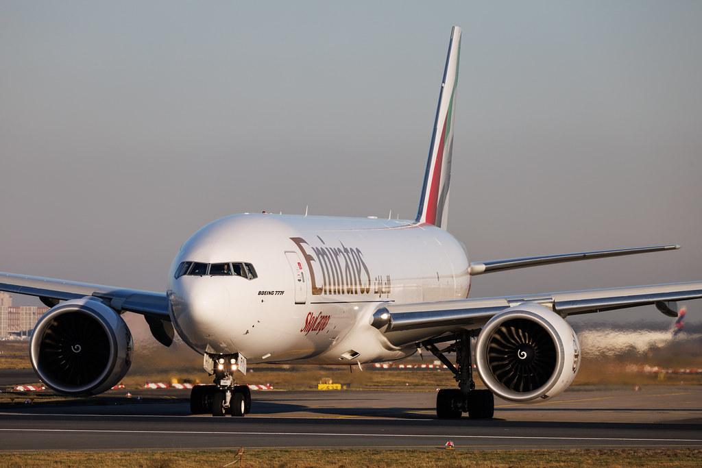 Frankfurt Airport: Emirates SkyCargo (EK / UAE) | Operator: Emirates | Boeing 777-F B77L | A6-EFY | MSN 68620
