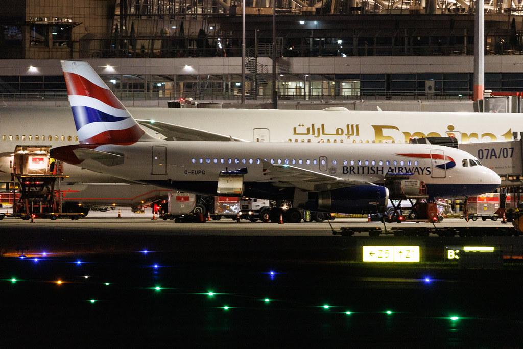 Hamburg Airport: British Airways (BA / BAW) | Airbus A319-131 A319 | G-EUPG | MSN 1222
