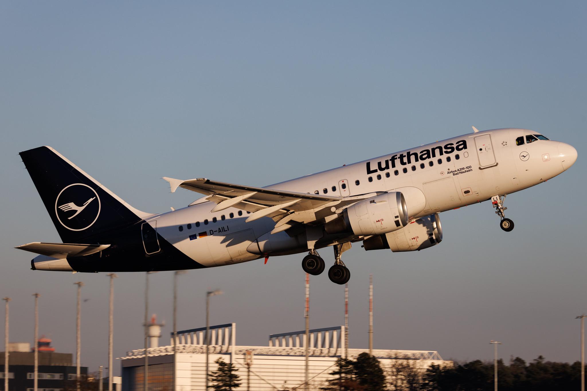 Frankfurt Airport: Lufthansa (LH / DLH) | Airbus A319-114 A319 | D-AILI | MSN 0651