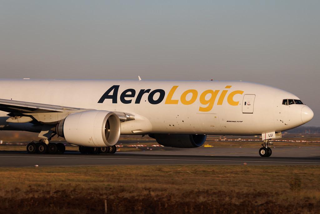 Frankfurt Airport: AeroLogic (3S / BOX) | Boeing 777-F1H B77L | D-AALU | MSN 35613