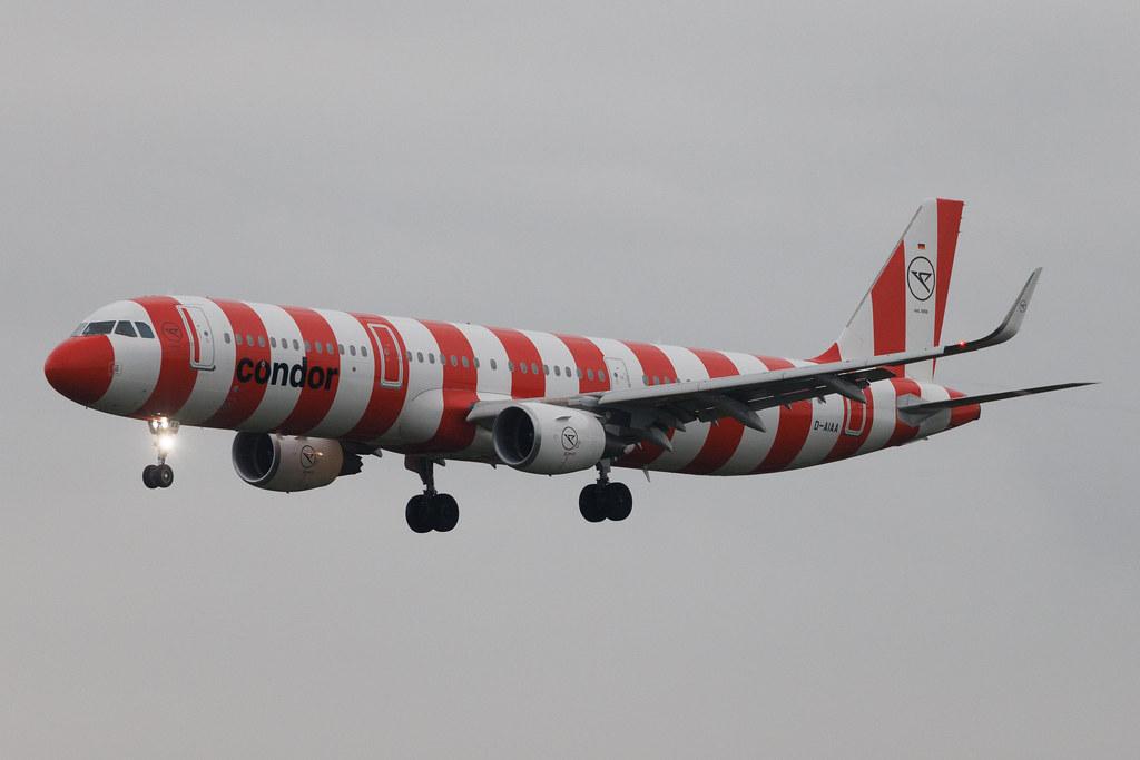 Hamburg Airport: Condor (DE / CFG) | Livery: Red Passion Livery | Airbus A321-211 A321 | D-AIAA | MSN 06767