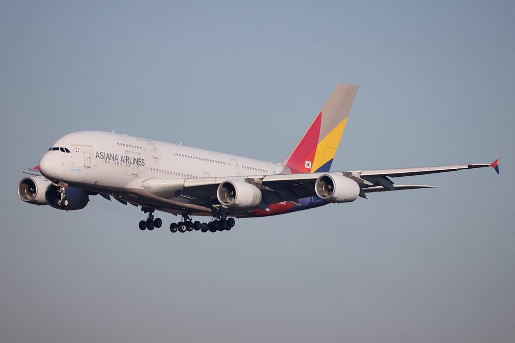 Frankfurt Airport: Asiana Airlines (OZ / AAR) | Airbus A380-841 A388 | HL7626 | MSN 155