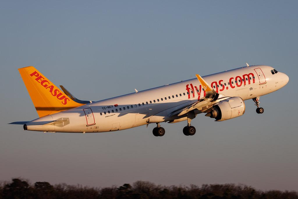 Frankfurt Airport: Pegasus (PC / PGT) | Operator: Pegasus Airlines | Airbus A320-251N A20N | TC-NCY | MSN 10465