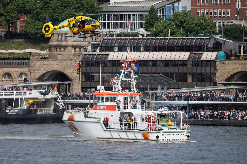 SOS - Joint Rescue Operation: ADAC Luftrettung (/ CHX) | Operator: Germany - Air Ambulance | Airbus Helicopters H145 EC45 | D-HYAF | MSN 20043