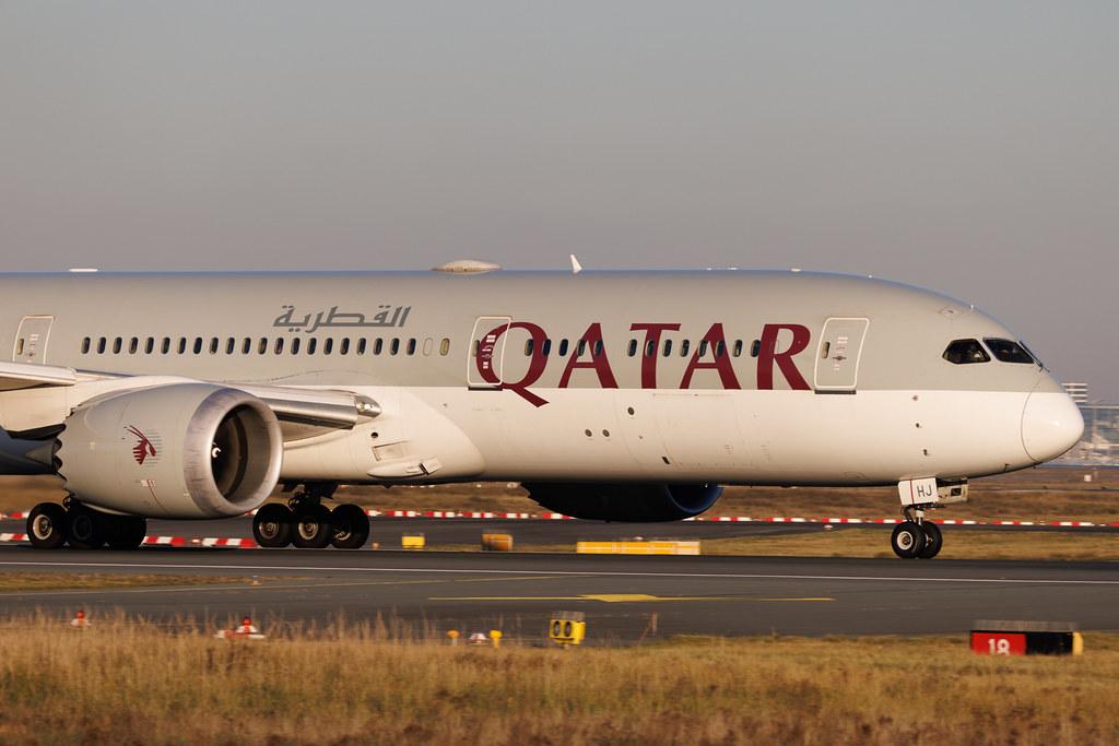 Frankfurt Airport: Qatar Airways (QR / QTR) | Boeing 787-9 Dreamliner B789 | A7-BHJ | MSN 64212