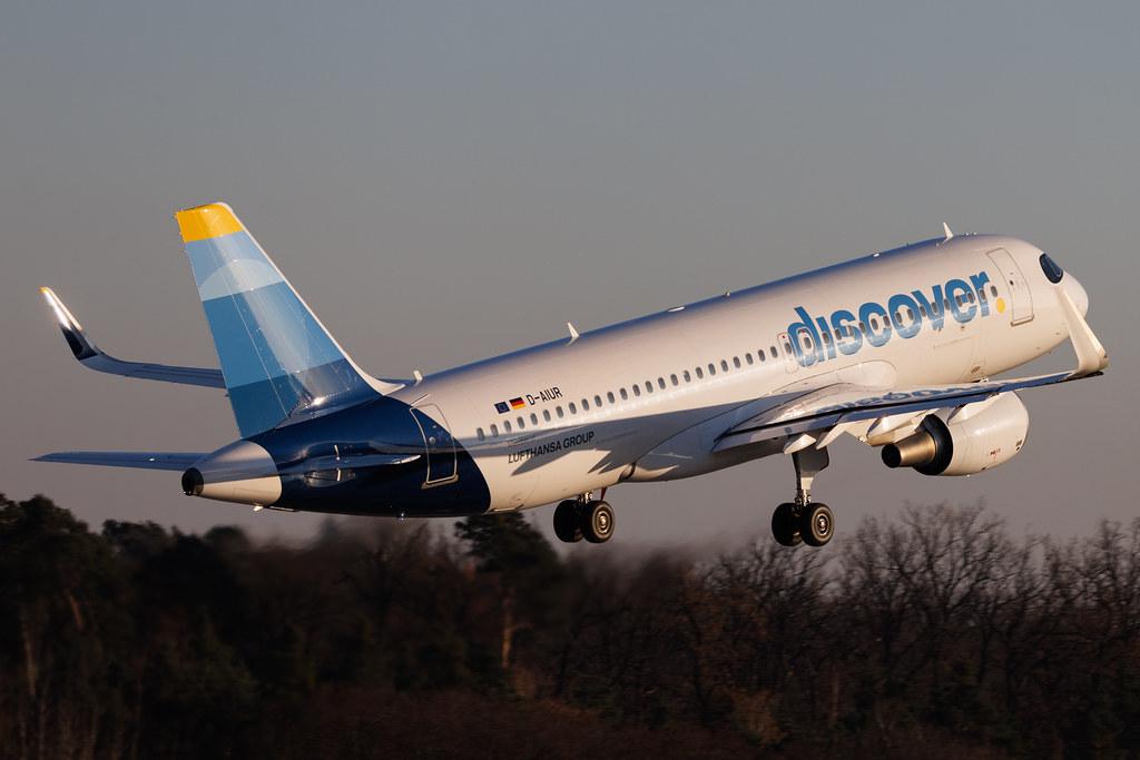 Frankfurt Airport: Discover Airlines (4Y / OCN) | Airbus A320-214 A320 | D-AIUR | MSN 6985