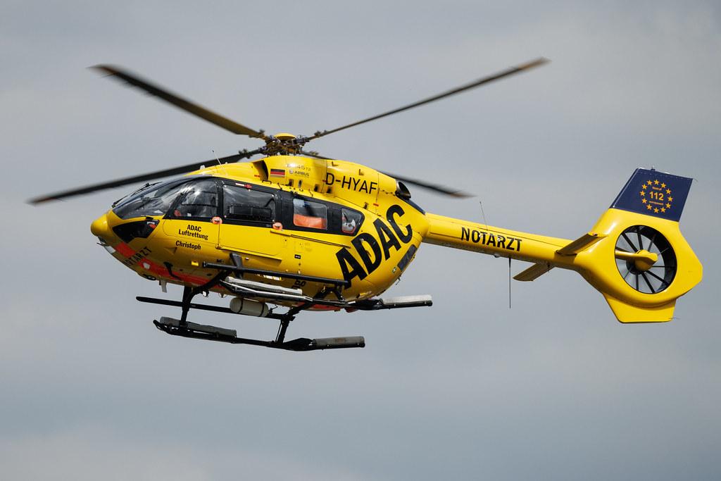 SOS - Joint Rescue Operation: ADAC Luftrettung (/ CHX) | Operator: Germany - Air Ambulance | Airbus Helicopters H145 EC45 | D-HYAF | MSN 20043