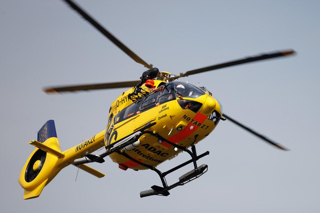 SOS - Joint Rescue Operation: ADAC Luftrettung (/ CHX) | Operator: Germany - Air Ambulance | Airbus Helicopters H145 EC45 | D-HYAF | MSN 20043
