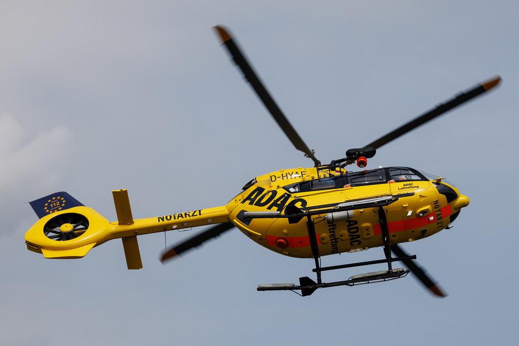 SOS - Joint Rescue Operation: ADAC Luftrettung (/ CHX) | Operator: Germany - Air Ambulance | Airbus Helicopters H145 EC45 | D-HYAF | MSN 20043