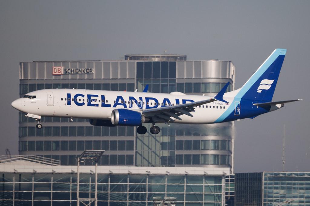 Frankfurt Airport: Icelandair (FI / ICE) | Boeing 737 MAX 8 B38M | TF-ICS | MSN 44569