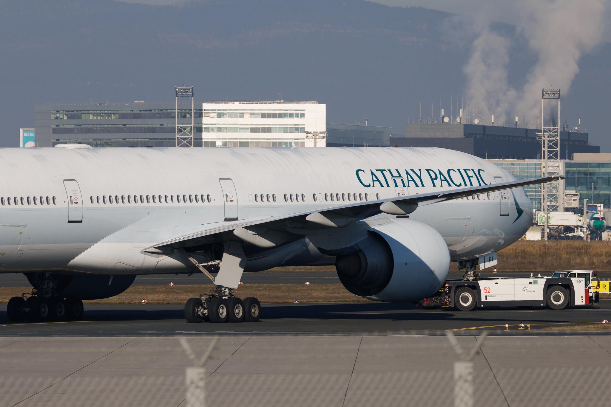 Frankfurt Airport: Cathay Pacific (CX / CPA) | Boeing 777-367(ER) B77W | B-KPI | MSN 36833