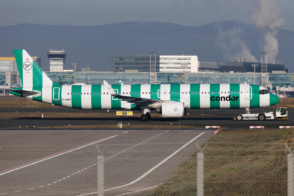 Frankfurt Airport: Condor (DE / CFG) | Livery: Green Island Livery | Airbus A321-271NX A21N | D-ANMY | MSN 11986