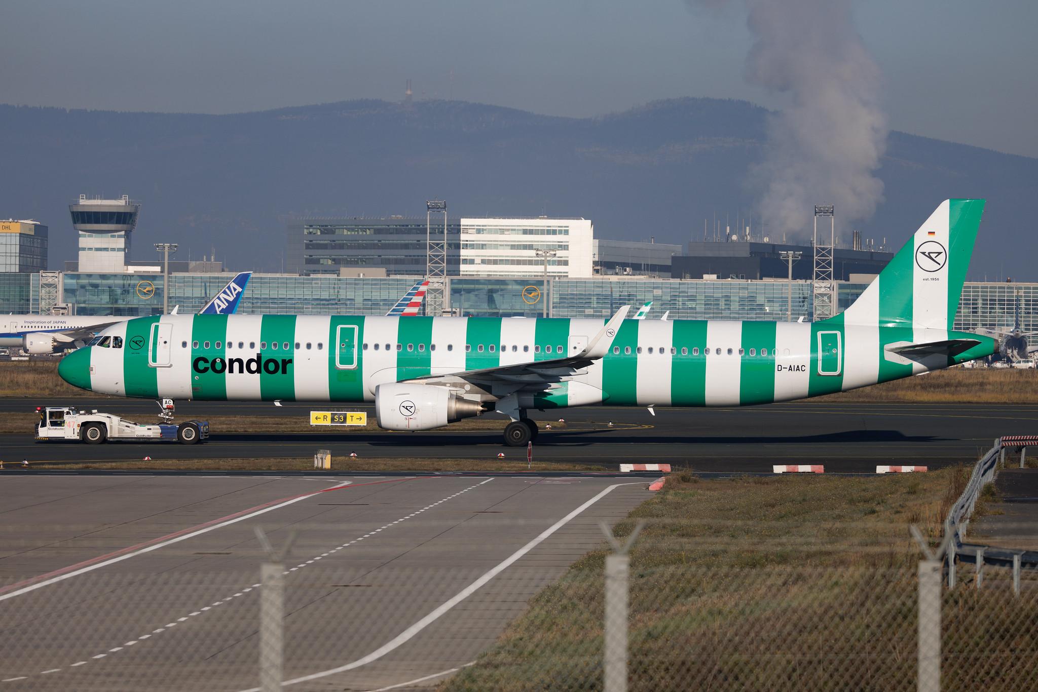 Frankfurt Airport: Condor (DE / CFG) | Airbus A321-211 A321 | D-AIAC | MSN 5969