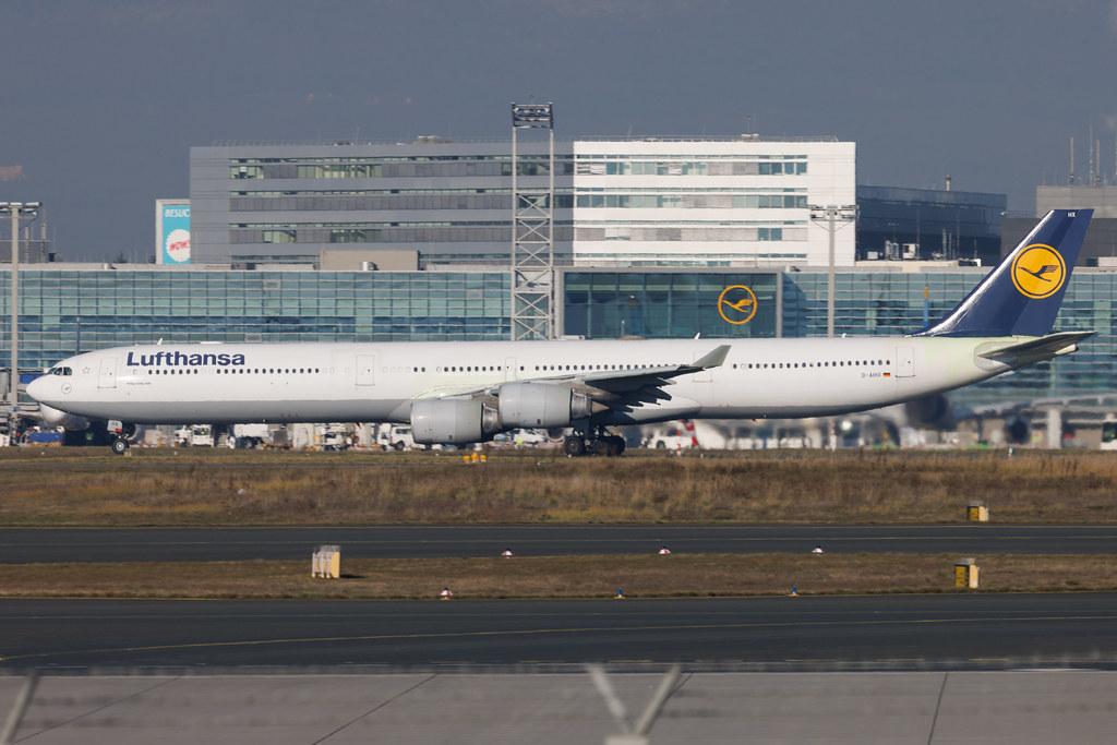 Frankfurt Airport: Lufthansa (LH / DLH) | Airbus A340-642 A346 | D-AIHX | MSN 0981
