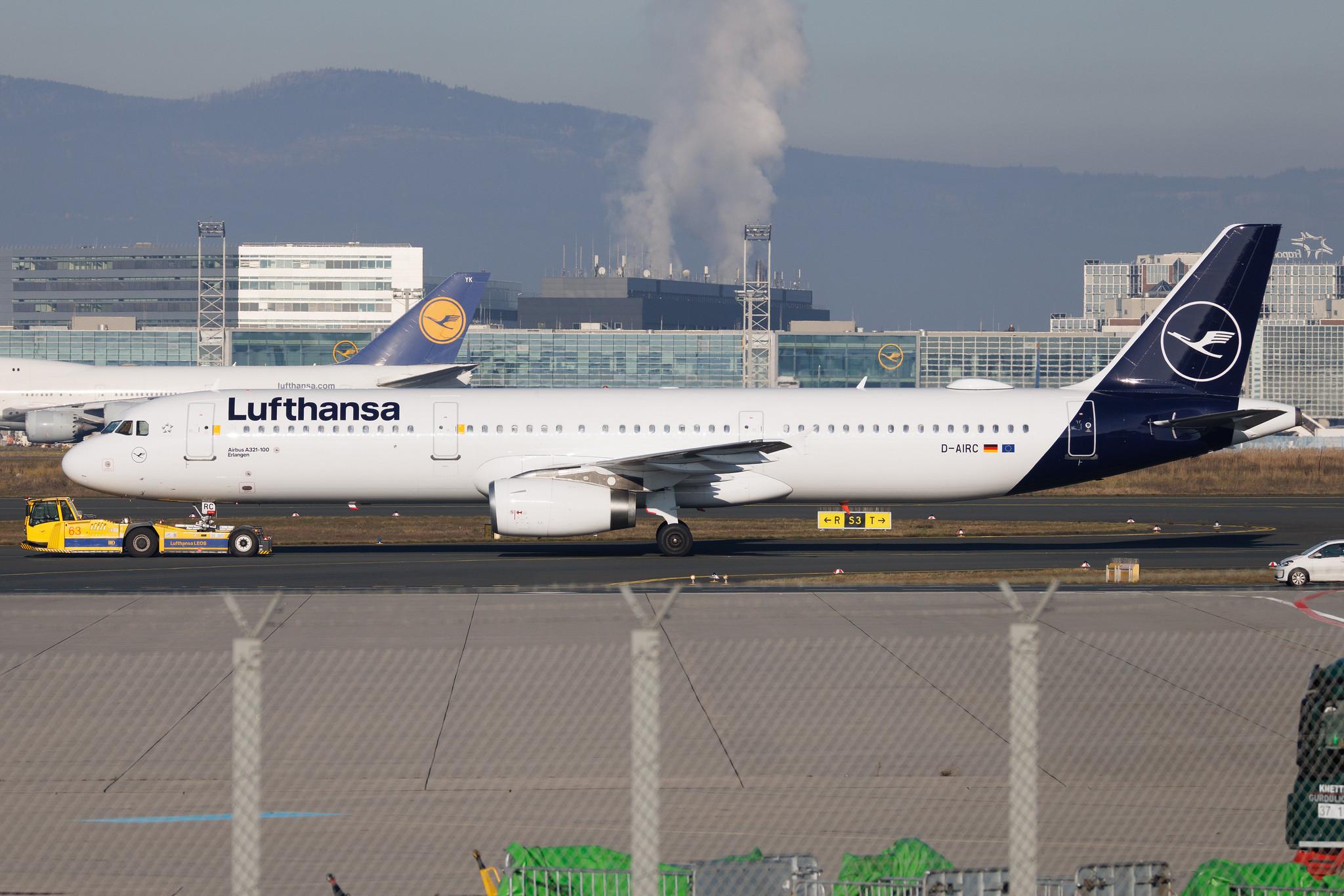 Frankfurt Airport: Lufthansa (LH / DLH) | Airbus A321-131 A321 | D-AIRC | MSN 0473