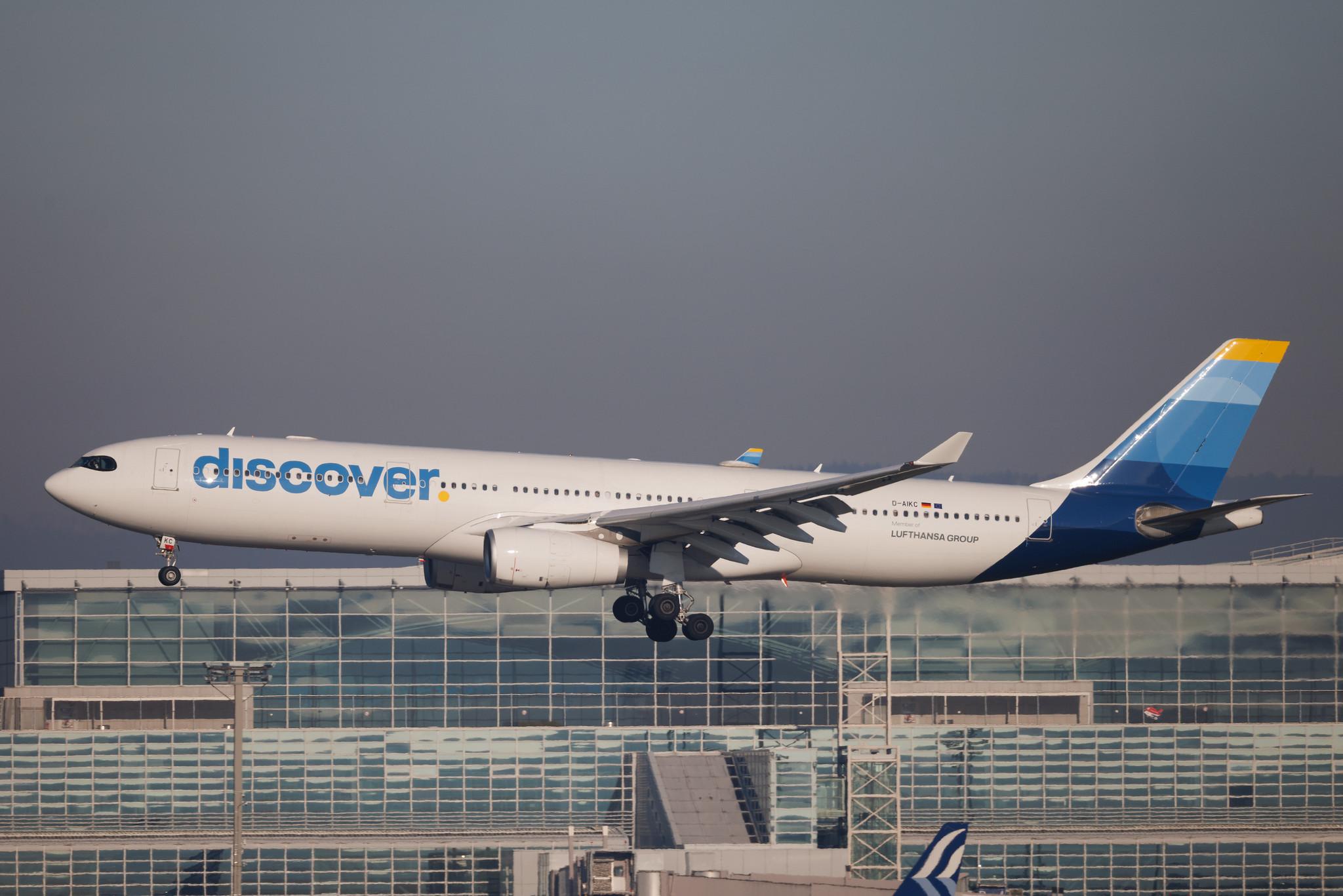 Frankfurt Airport: Discover Airlines (4Y / OCN) | Airbus A330-343 A333 | D-AIKC | MSN 0579