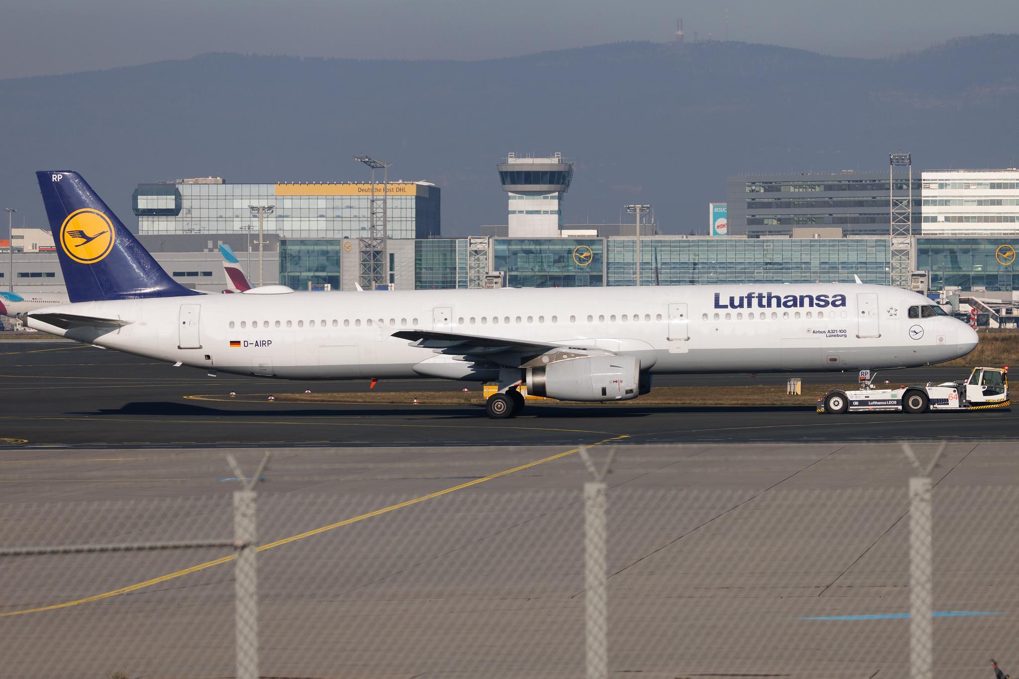 Frankfurt Airport: Lufthansa (LH / DLH) | Airbus A321-131 A321 | D-AIRP | MSN 0564