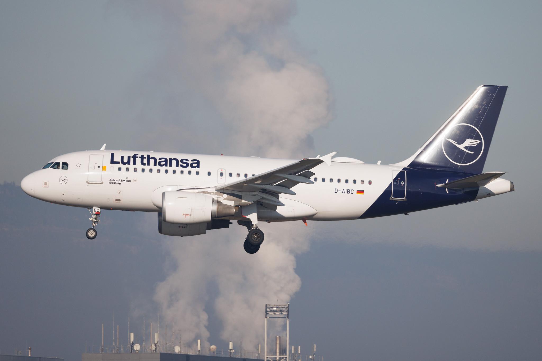 Frankfurt Airport: Lufthansa (LH / DLH) | Airbus A319-112 A319 | D-AIBC | MSN 4332