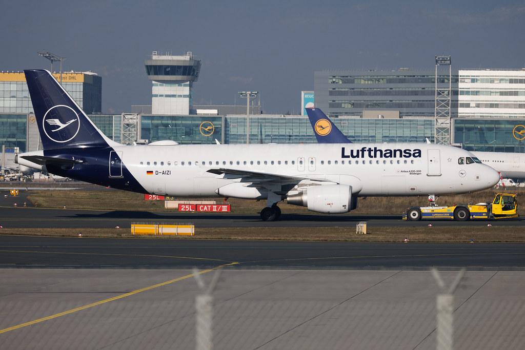 Frankfurt Airport: Lufthansa (LH / DLH) | Airbus A320-214 A320 | D-AIZI | MSN 4398