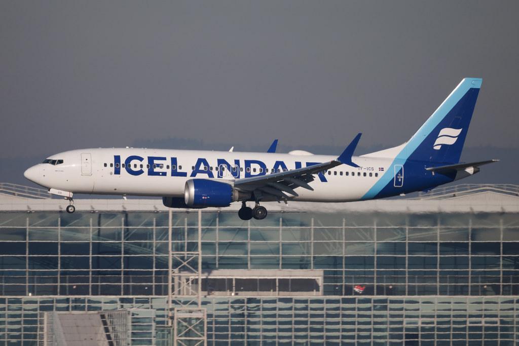 Frankfurt Airport: Icelandair (FI / ICE) | Boeing 737 MAX 8 B38M | TF-ICS | MSN 44569