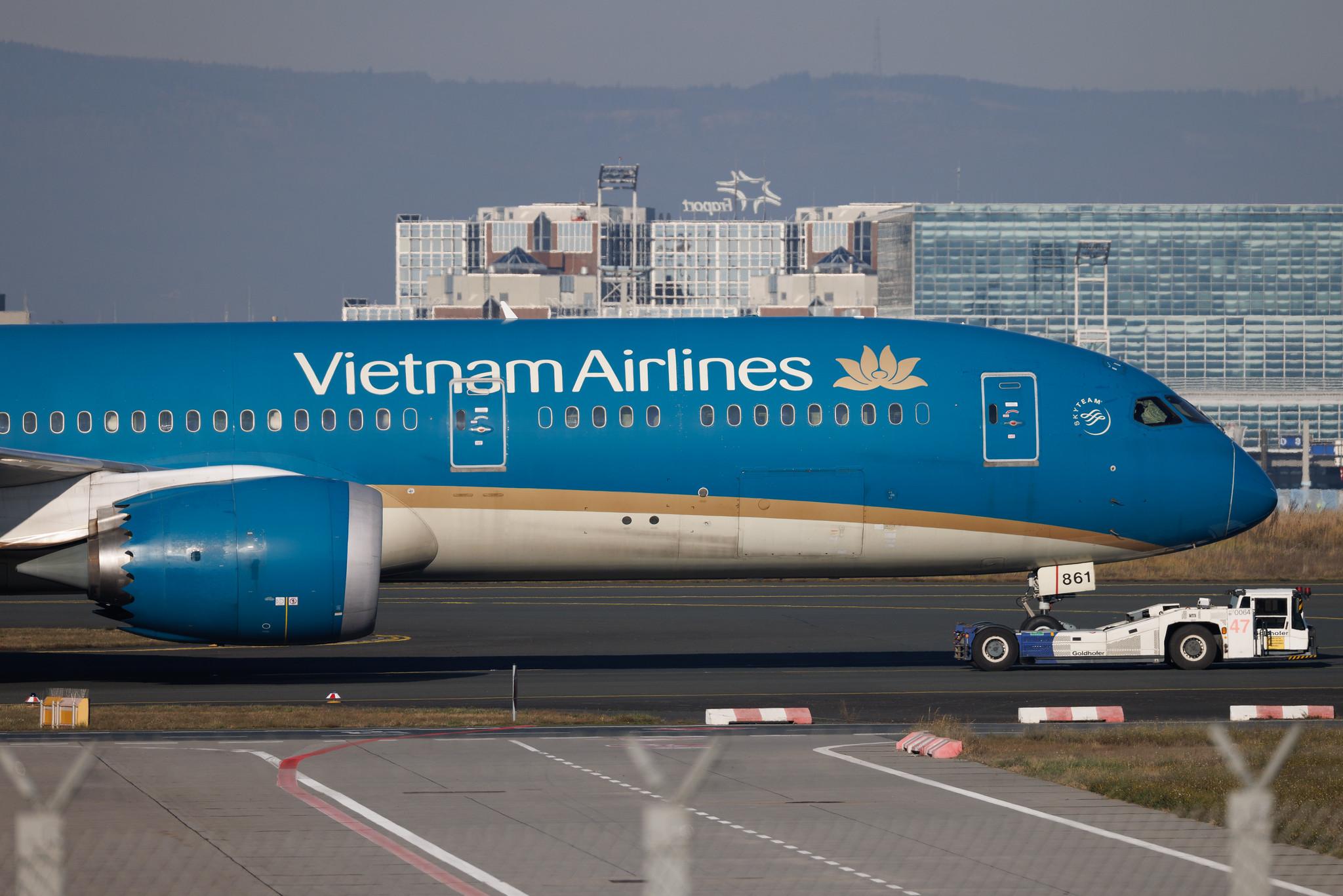 Frankfurt Airport: Vietnam Airlines (VN / HVN) | Boeing 787-9 Dreamliner B789 | VN-A861 | MSN 35151