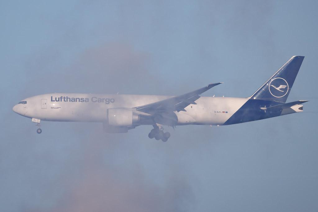 Frankfurt Airport: Lufthansa Cargo (GEC) | Boeing 777-F B77L | D-ALFL | MSN 68197