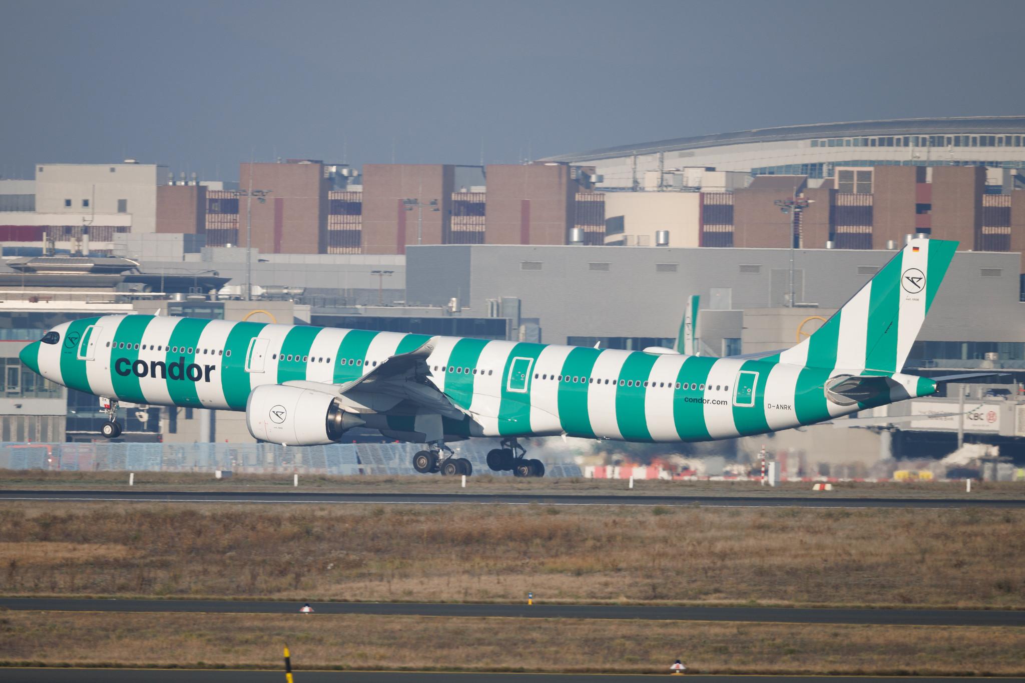 Frankfurt Airport: Condor (DE / CFG) | Livery: Green Island Livery | Airbus A330-941 A339 | D-ANRK | MSN 2040