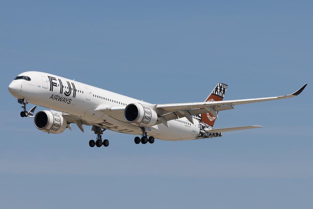 Los Angeles International Airport: Fiji Airways (FJ / FJI) | Airbus A350-941 A359 | DQ-FAI | MSN 299