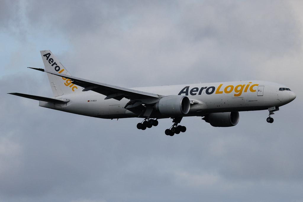 Brussels Airport: AeroLogic (3S / BOX) | Boeing 777-FZN B77L | D-AALA | MSN 36001
