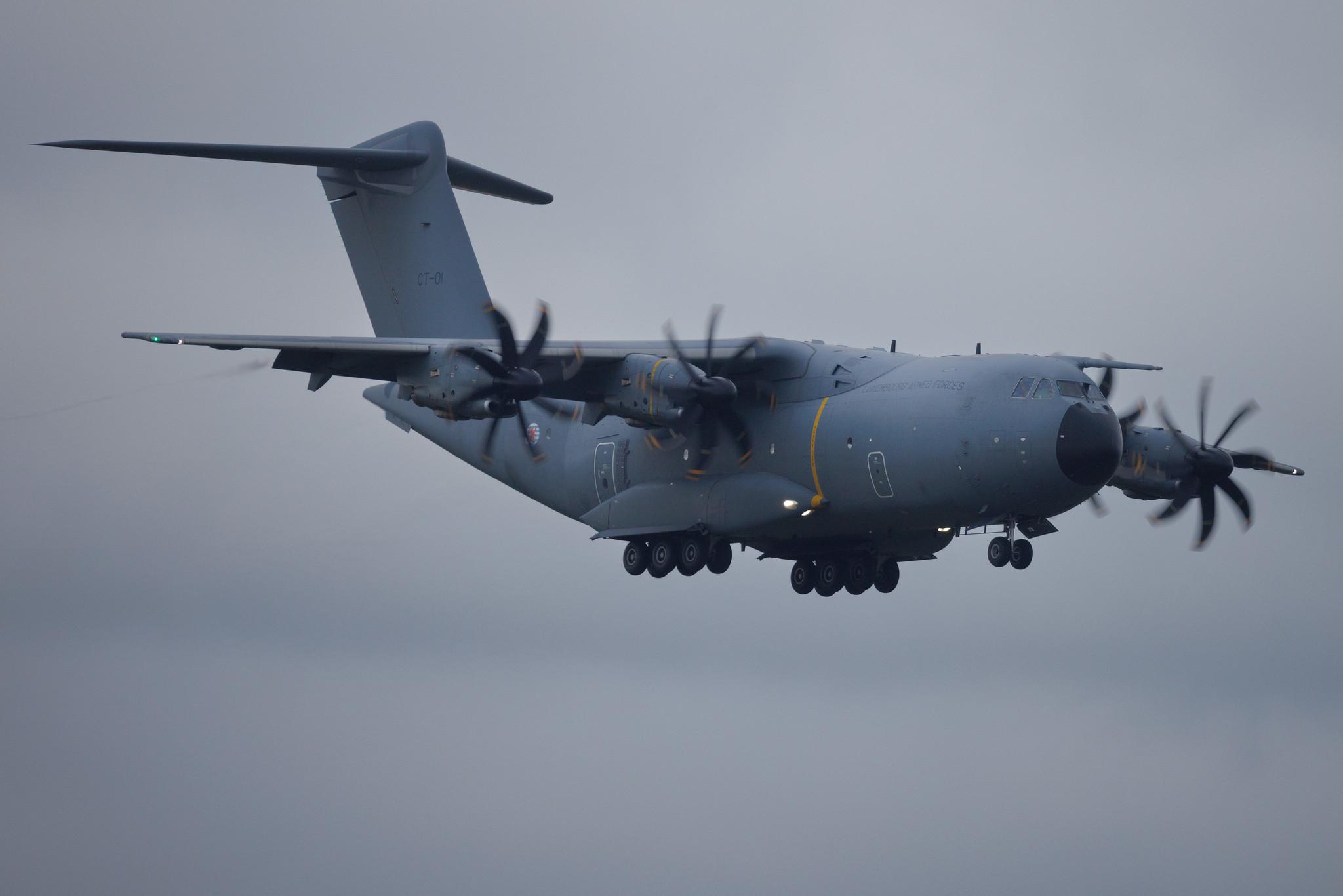Brussels Airport: Luxembourg Armed Forces | Airbus A400M-180 A400 | CT-01 | MSN 104