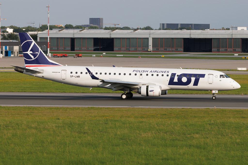 Hamburg Airport: LOT (LO / LOT) | Embraer E190STD E190 | SP-LMB | MSN 19000762