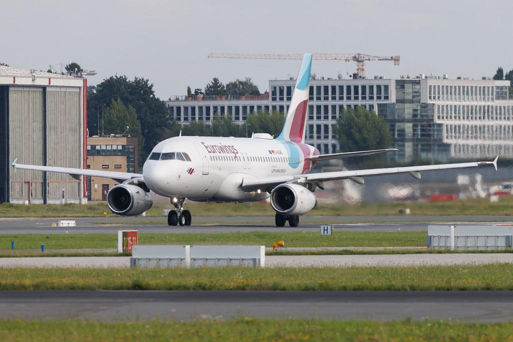 Hamburg Airport: Eurowings (EW / EWG) | Airbus A319-132 A319 | D-AGWG | MSN 3193