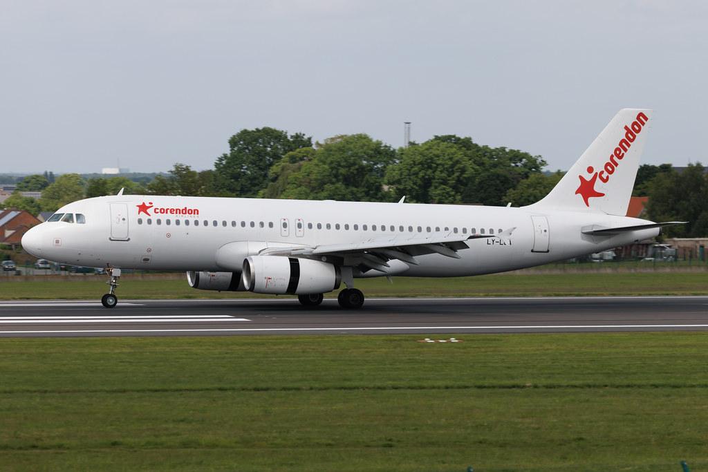 Brussels Airport: Corendon Airlines (XC / CAI) | Operator: Global Airways | Airbus A320-232 A320 | LY-LGA | MSN 03927