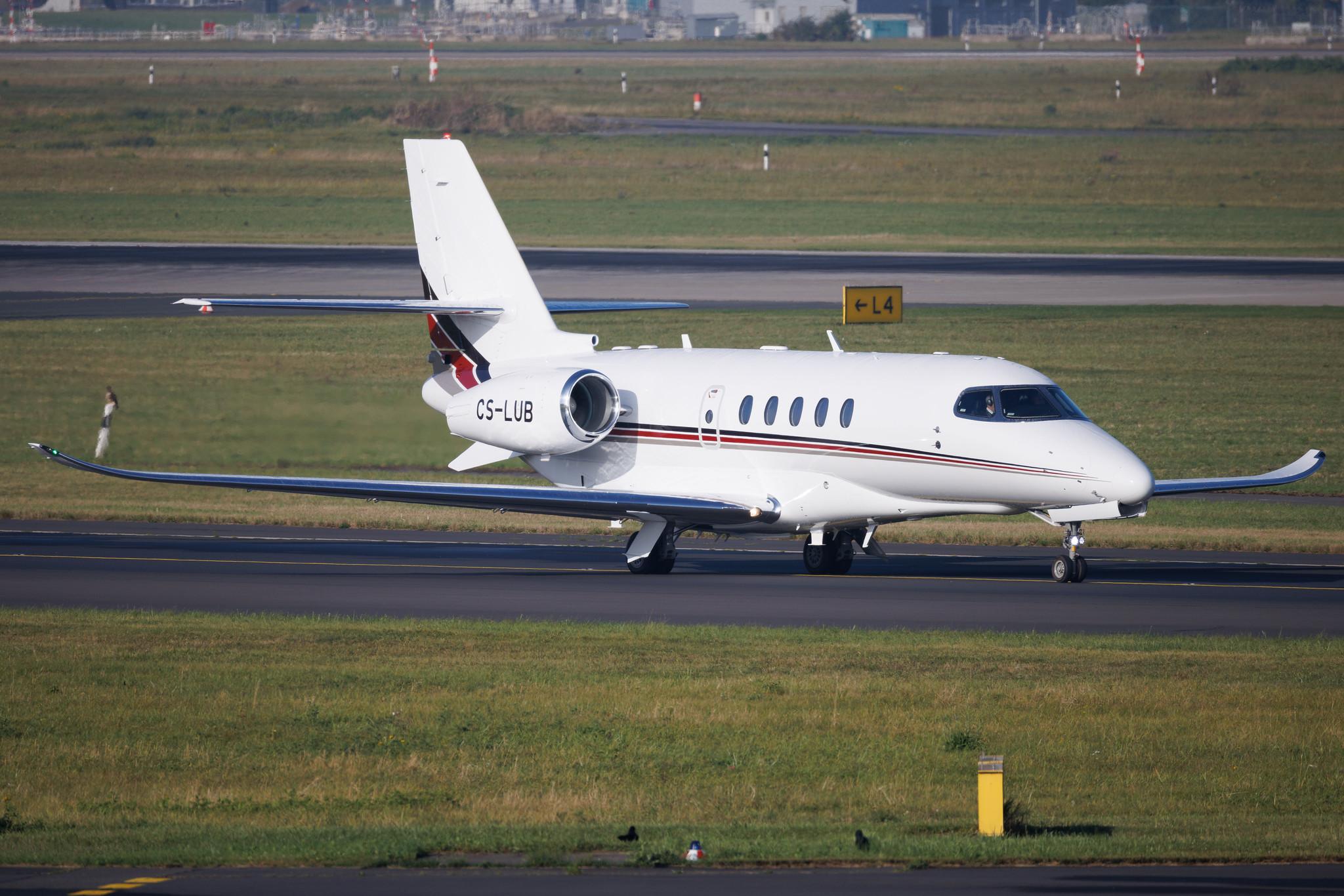 Düsseldorf Airport: NetJets (EJA) | Operator: NetJets Europe | Cessna Citation Latitude C68A | CS-LUB | MSN 680A0399