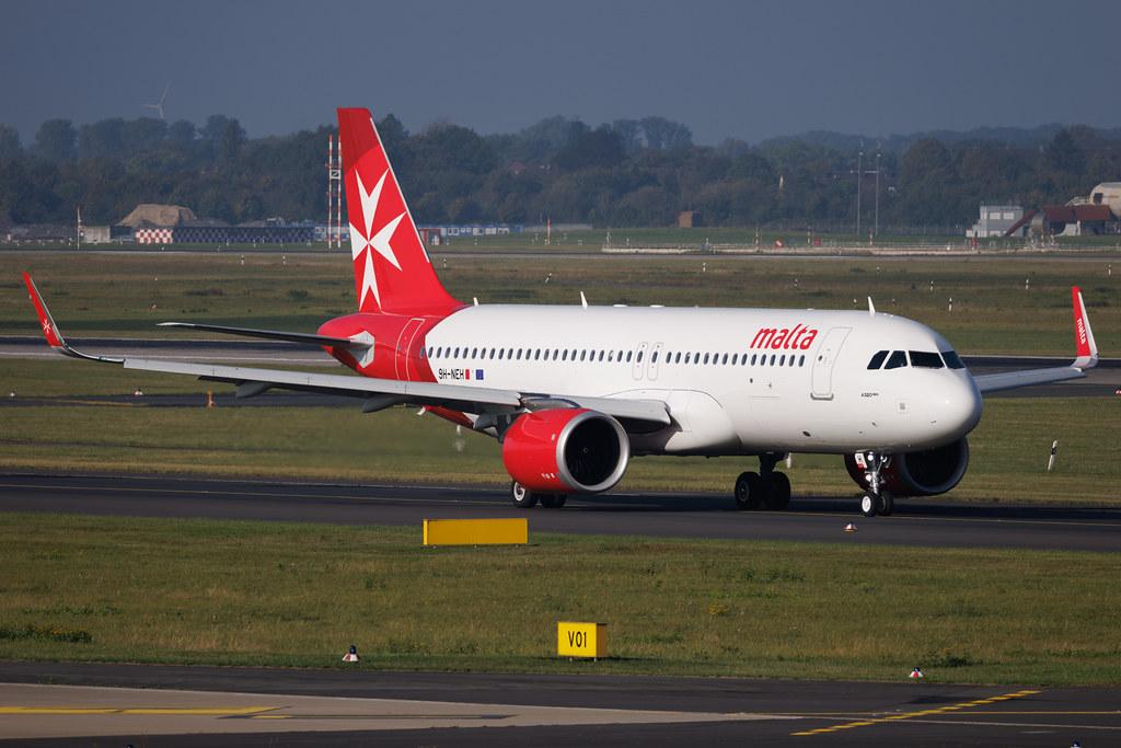 Düsseldorf Airport: KM Malta Airlines (KM / KMM) | Airbus A320-251N A20N | 9H-NEH | MSN 12200