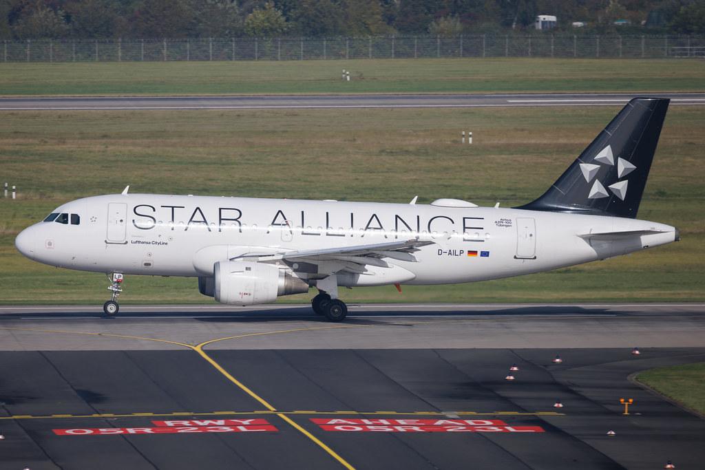 Düsseldorf Airport: Lufthansa (LH / DLH) | Operator: Lufthansa CityLine | Airbus A319-114 A319 | D-AILP | MSN 0717
