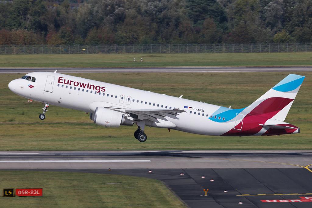 Düsseldorf Airport: Eurowings (EW / EWG) | Airbus A320-216 A320 | D-ABZL | MSN 3178