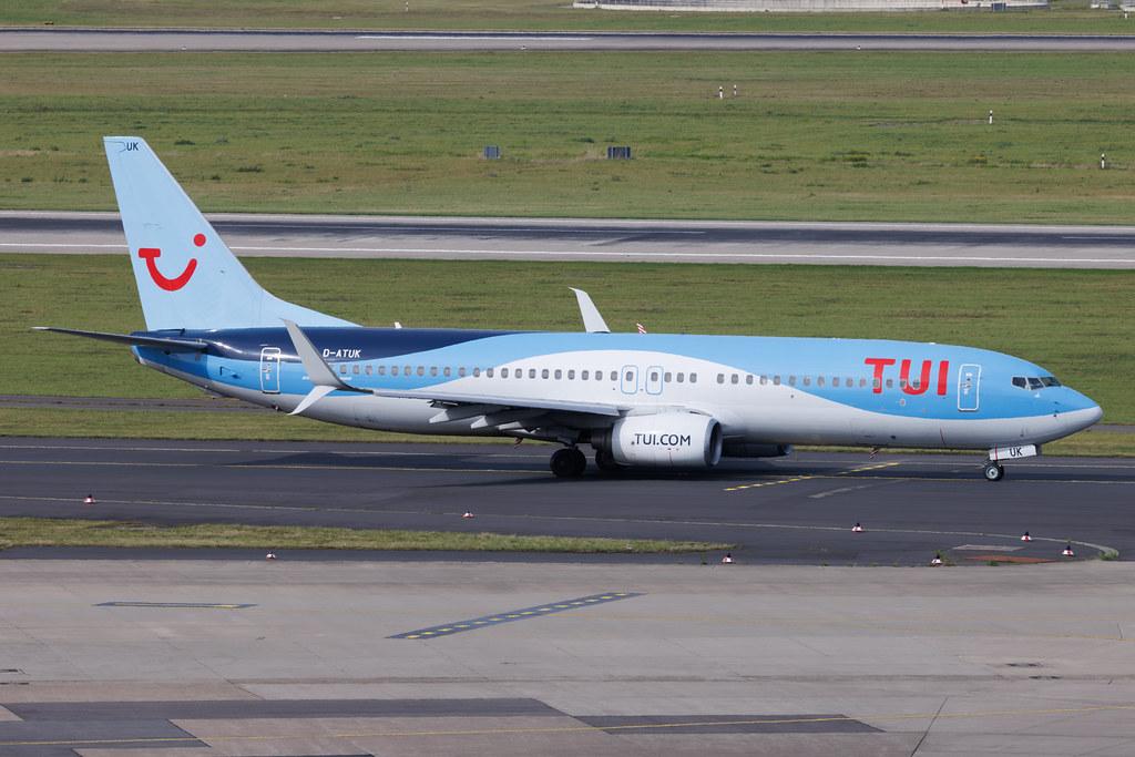 Düsseldorf Airport: TUI (X3 / TUI) | Operator: TUI fly | Boeing 737-8K5 B738 | D-ATUK | MSN 39094