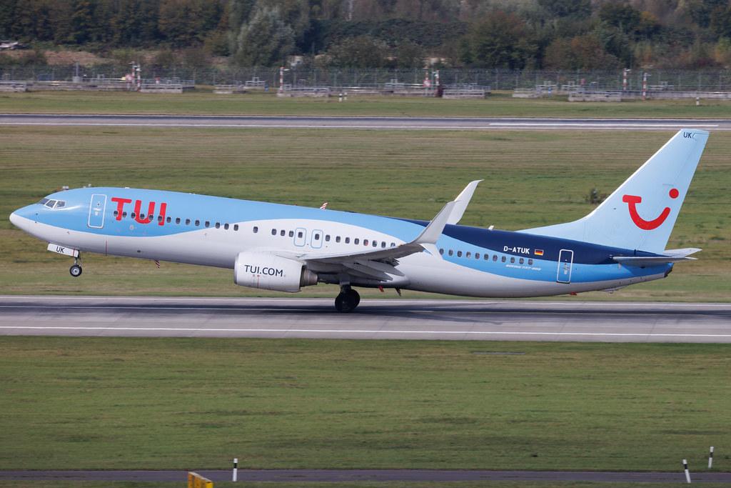 Düsseldorf Airport: TUI (X3 / TUI) | Operator: TUI fly | Boeing 737-8K5 B738 | D-ATUK | MSN 39094