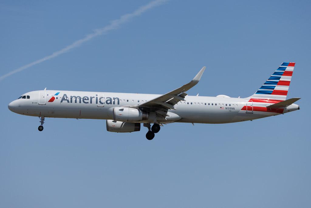 Los Angeles International Airport: American Airlines (AA / AAL) | Airbus A321-231 A321 | N108NN | MSN 05946