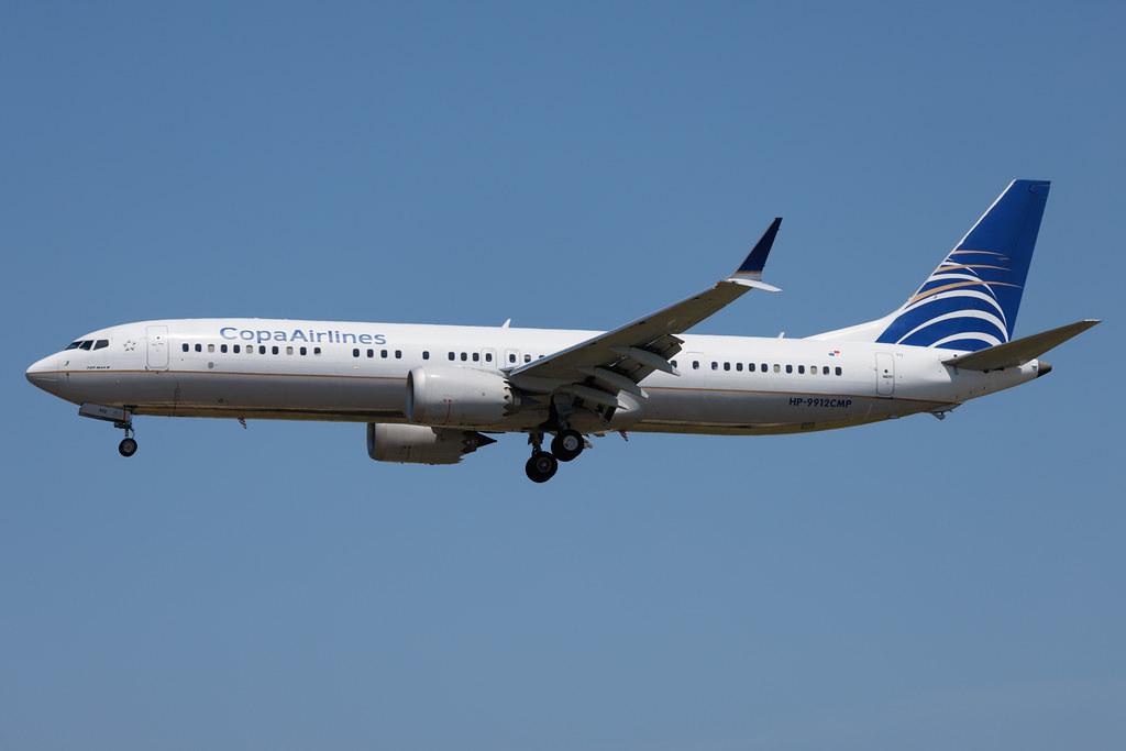 Los Angeles International Airport: Copa Airlines (CM / CMP) | Boeing 737 MAX 9 B39M | HP-9912CMP | MSN 44211